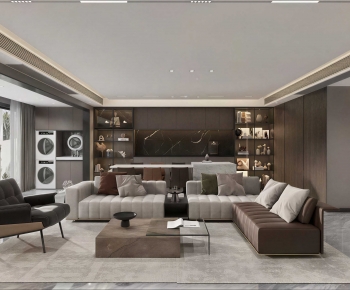 Modern A Living Room-ID:351625925