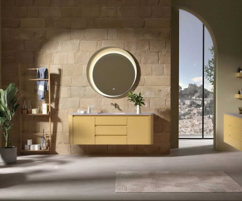Modern Bathroom Cabinet-ID:652800083