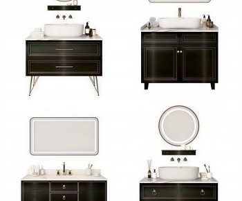 Modern Bathroom Cabinet-ID:804605015