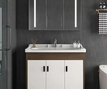 Modern Bathroom Cabinet-ID:289064883