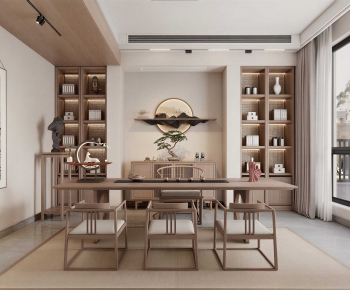 New Chinese Style Tea House-ID:713901049