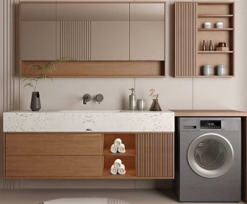 Modern Bathroom Cabinet-ID:303824903