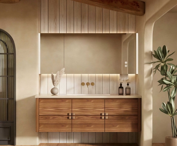 Modern Bathroom Cabinet-ID:872450111
