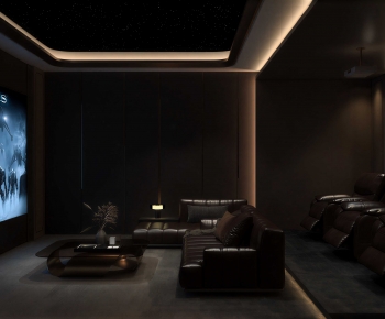 Modern Audiovisual Room-ID:598475931