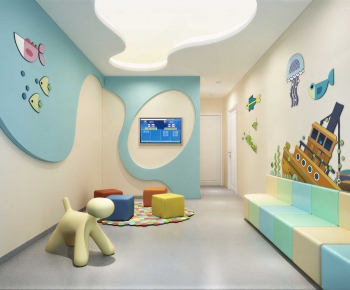 Modern Children's Playroom-ID:995500132