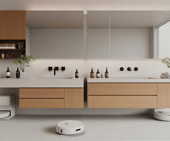 Modern Bathroom Cabinet-ID:854880835