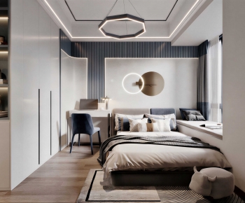 Modern Bedroom-ID:719392062