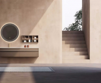 Modern Bathroom Cabinet-ID:630254035