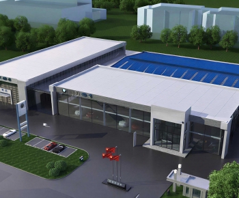 Modern Automobile 4S Shop-ID:268604994