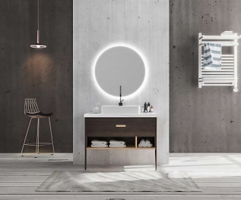 Modern Bathroom Cabinet-ID:306980648
