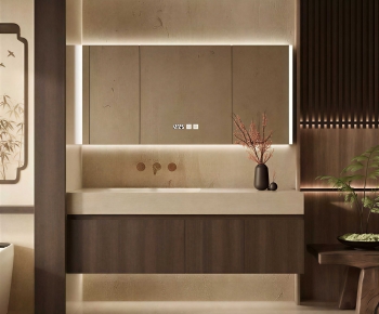 Modern Bathroom Cabinet-ID:279316902