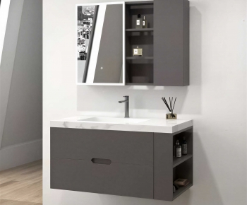 Modern Bathroom Cabinet-ID:627003911