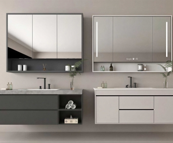 Modern Bathroom Cabinet-ID:888176925