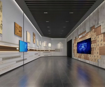 New Chinese Style Exhibition Hall-ID:684304004