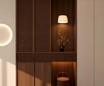 Modern Entrance Cabinet-ID:335143098