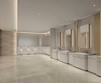 Modern Public Toilet-ID:563047896
