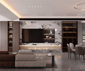 Modern Dining Room-ID:491544017