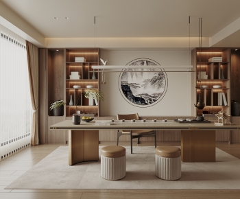 New Chinese Style Tea Tables And Chairs-ID:996006012