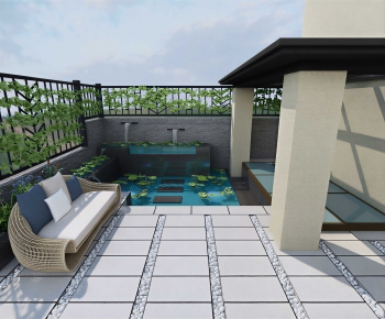 Modern Terrace-ID:699780075