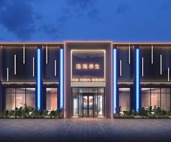 Modern Facade Element-ID:348328119