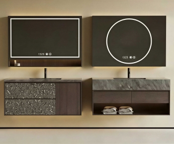Modern Bathroom Cabinet-ID:517381918