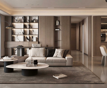 Modern A Living Room-ID:875380046