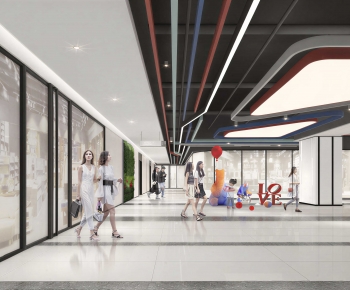 Modern Shopping Mall-ID:363846067