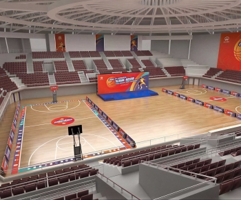 Modern Basketball Arena-ID:636640078