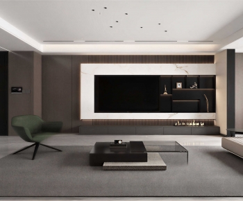 Modern A Living Room-ID:679310083
