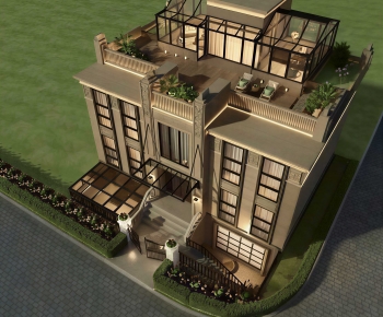 Modern Detached Villa-ID:558743002