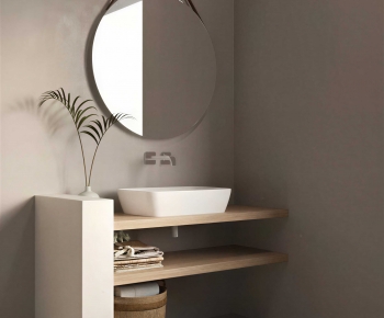 Modern Bathroom Cabinet-ID:834917077