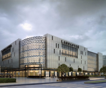 Modern Appearance Of Commercial Building-ID:546533116