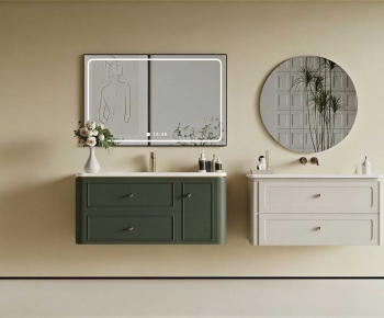 Modern Bathroom Cabinet-ID:677685987