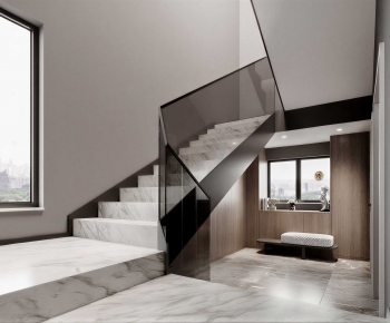 Modern Stairwell-ID:643738034