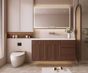 Modern Bathroom Cabinet-ID:663175113