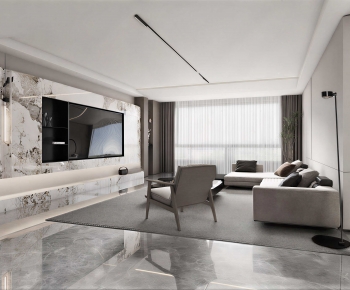 Modern A Living Room-ID:895595078