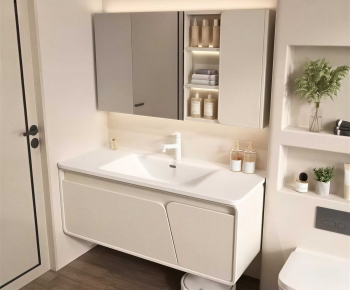 Modern Bathroom Cabinet-ID:194541939