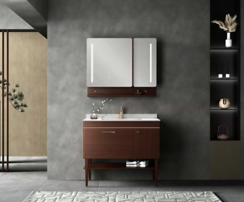 Modern Bathroom Cabinet-ID:927429914