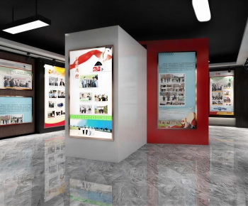 Modern Exhibition Hall-ID:222846034