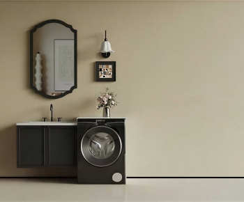 Modern Bathroom Cabinet-ID:678422937