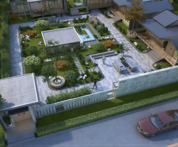 Modern Courtyard/landscape-ID:202400921