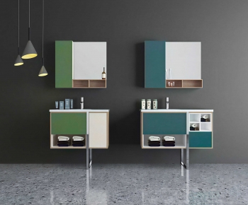 Modern Bathroom Cabinet-ID:761177061