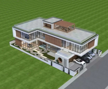 Modern Building Appearance-ID:759351978