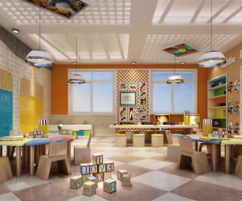 Modern Children's Kindergarten-ID:142627005