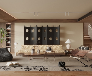 Modern A Living Room-ID:550630199