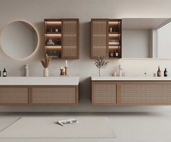 Modern Bathroom Cabinet-ID:271368984