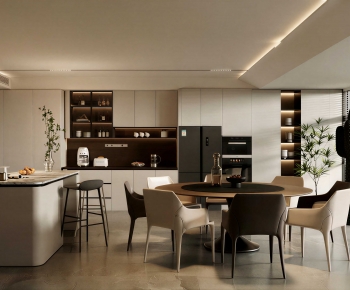 Modern Dining Room-ID:716181049