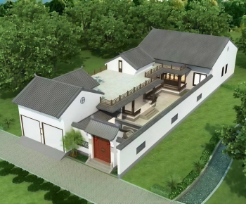 Chinese Style Detached Villa-ID:131479983