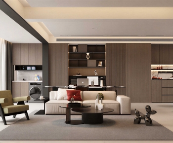 Modern A Living Room-ID:415587905
