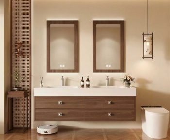 Modern Bathroom Cabinet-ID:673949732